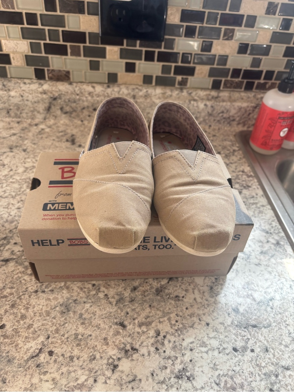Bobs memory foam slip ons